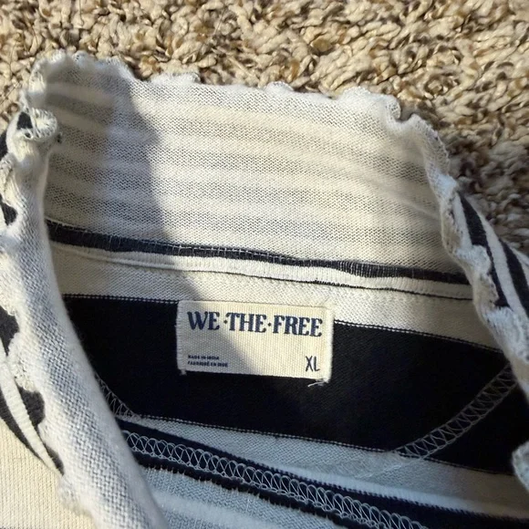 We the Free Stripe Mockneck - Picture 5 of 7